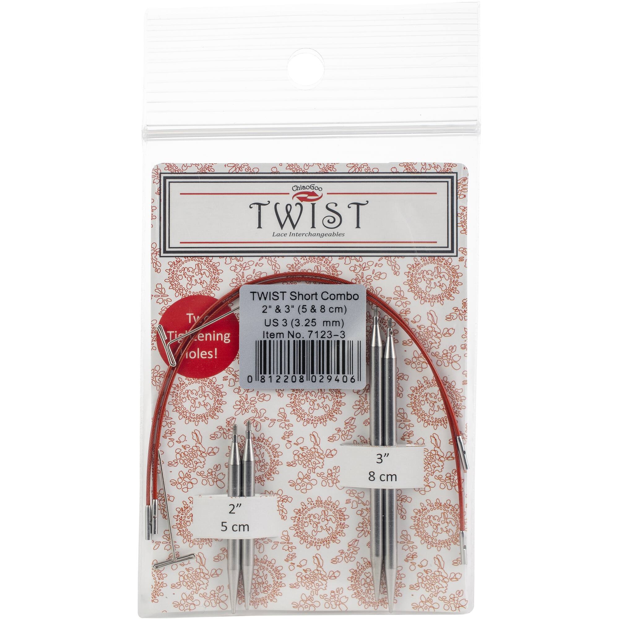 ChiaoGoo TWIST 2" & 3" Short Combo Set